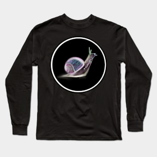 Snail sticker Long Sleeve T-Shirt